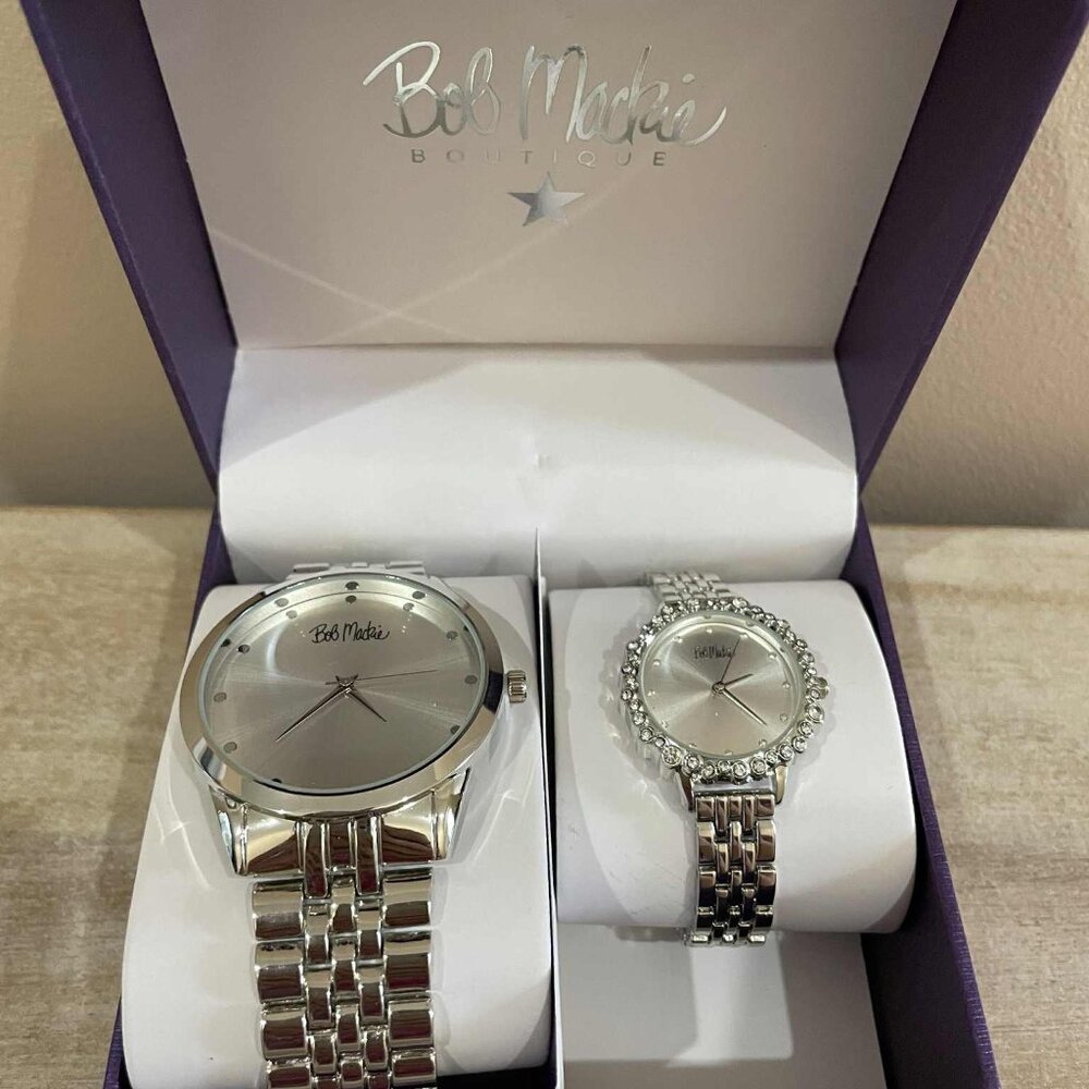 Bob Mackie His/ Hers Watch Set